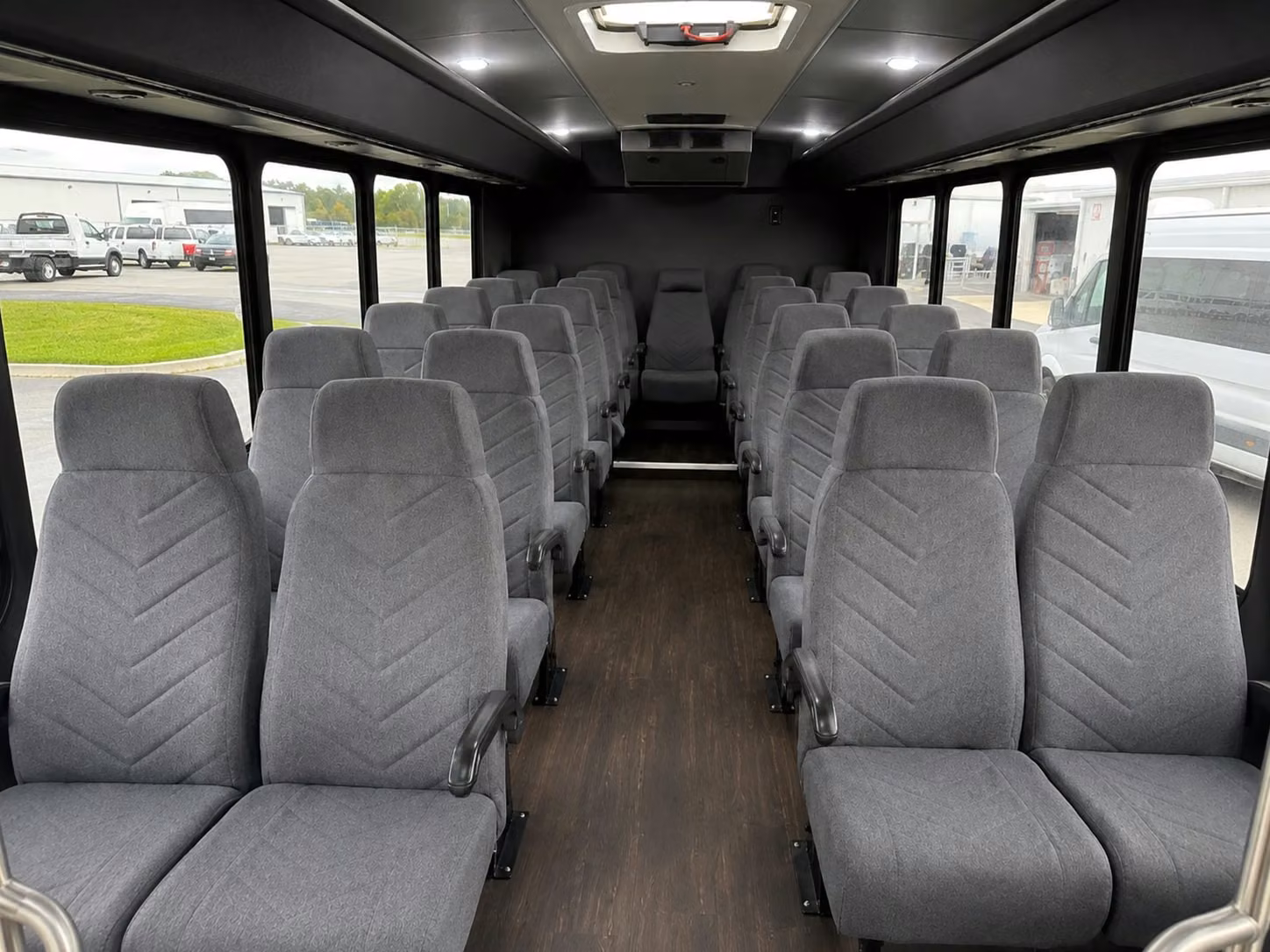 20 passenger minibus inside