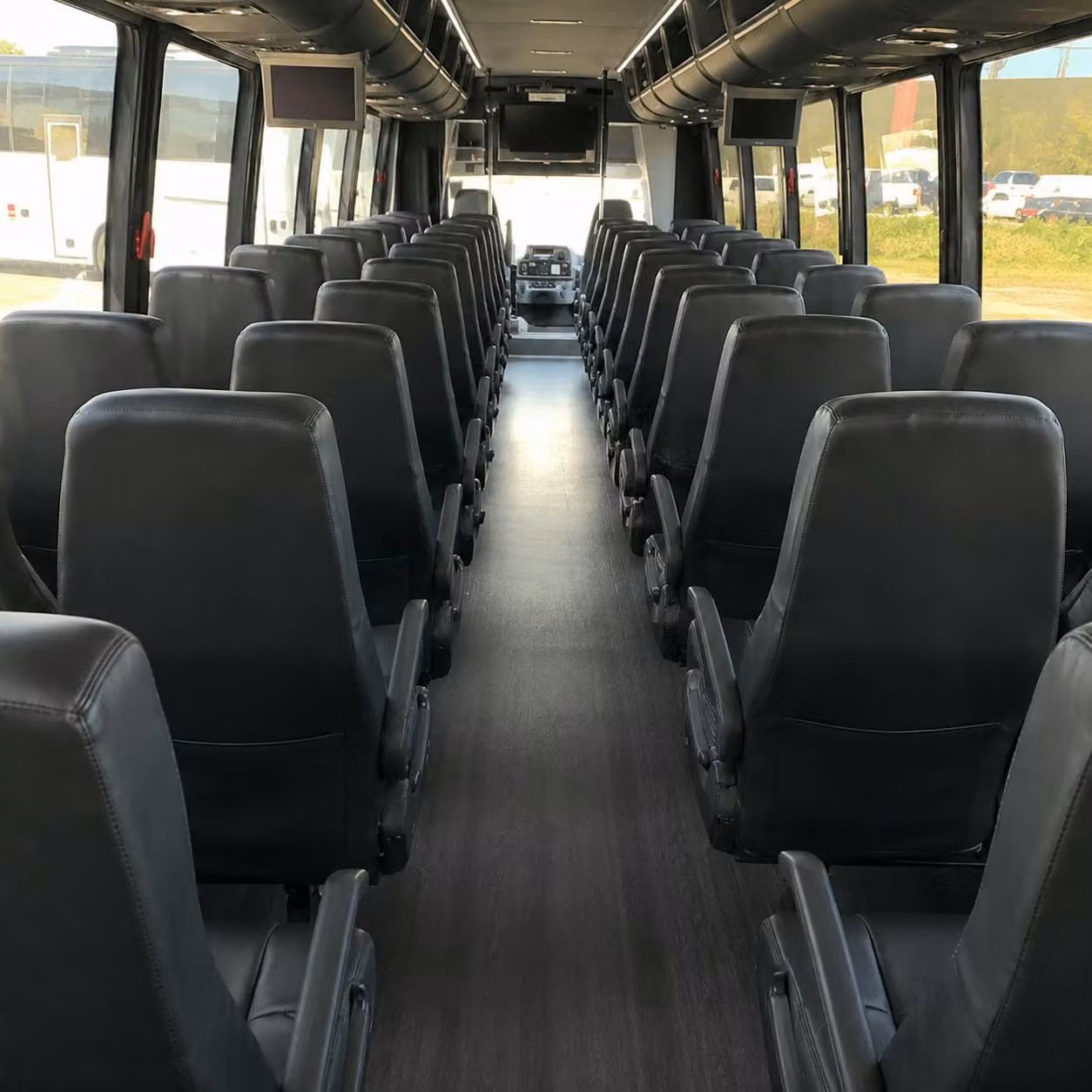 35 passenger minibus inside
