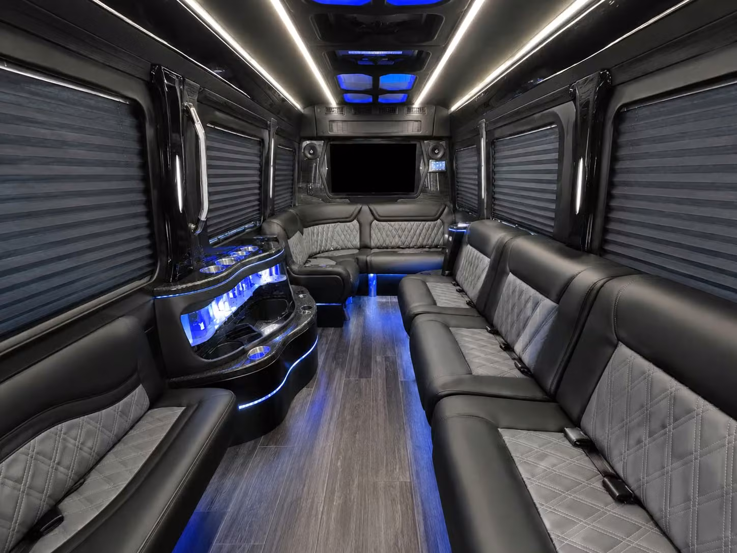 compare employee shuttle options for hammond s healthcare education and corporate sectors