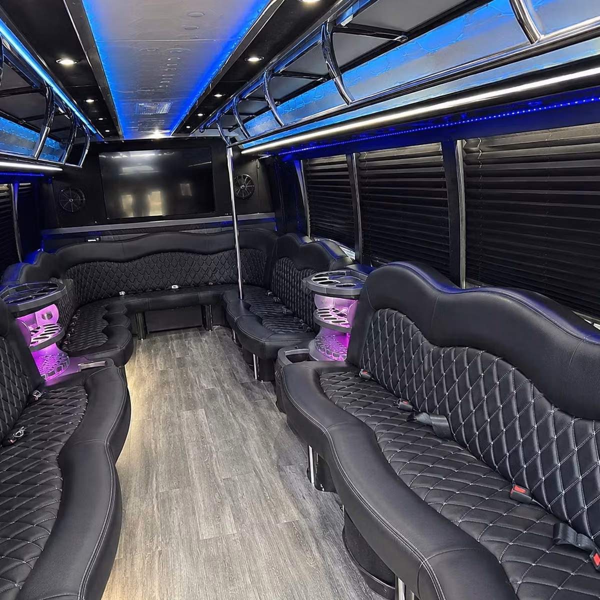 party bus interior