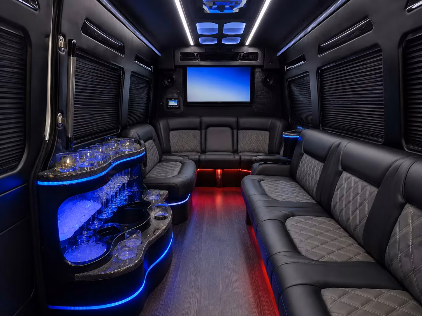 sprinter limousine inside